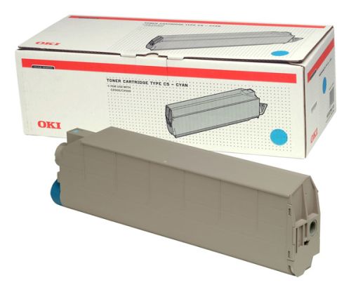 Toner OKI C-9300/9500 Cyan , Oki , OKI41963607 , 5031713923558